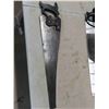 Image 2 : 2 Vintage Hand Saws:  Sandrick 280, Etc. 