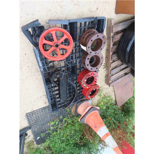 Dual Extension for Massey Ferguson or International , Swather Spaces, International Cultivator Shank
