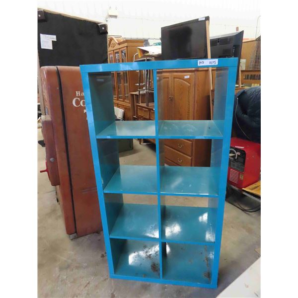 Painted Shelf 58'' x 30'' x 15 1/2'' 