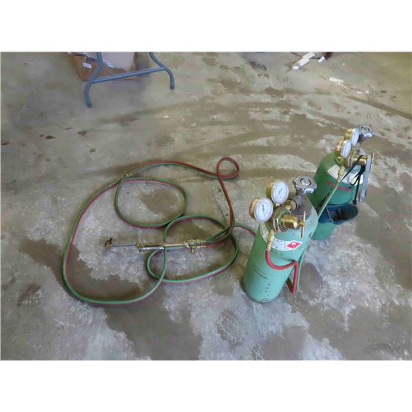 Acetylene Torch with Tanks 