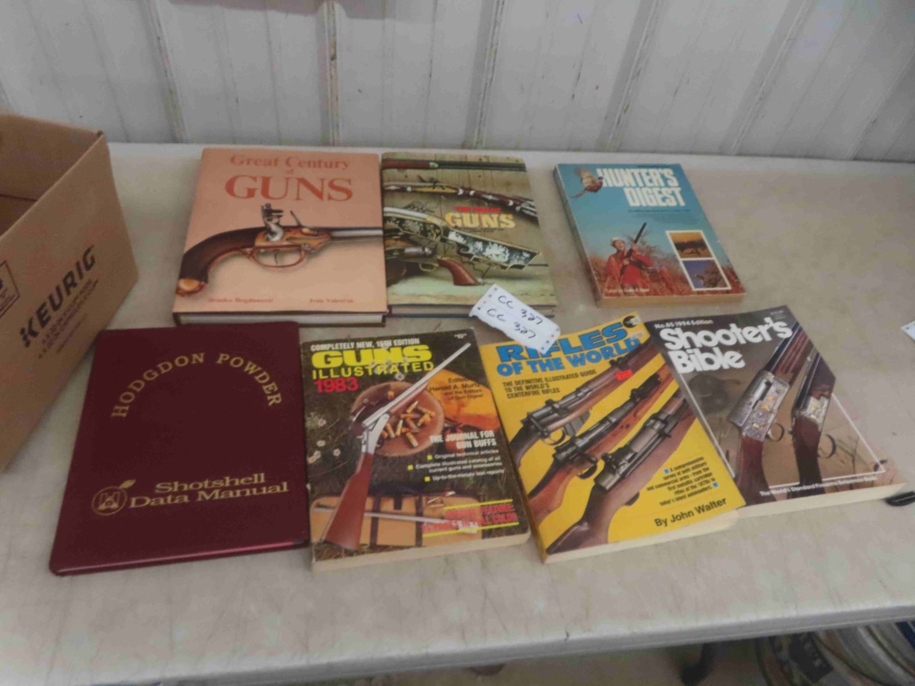 7 Gun, Reloading & Hunting Books