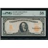 Image 1 : 1907 $10 Gold Certificate PMG 58