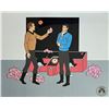 Image 1 : Star Trek Captain Kirk Mr Spock Tribbles Sericel Animation Art