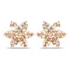 Image 1 : 10KT Rose Gold 1.98ctw Morganite Earrings