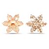 Image 3 : 10KT Rose Gold 1.98ctw Morganite Earrings