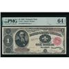 Image 1 : 1891 $1 Treasury Note PCGS 64EPQ