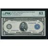 Image 1 : 1914 $5 Cleveland FRN PMG 63