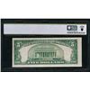 Image 2 : 1934A $5 STAR N Africa Silver Certificate PCGS 40