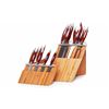 Image 1 : Flint & Flame - 20 Piece Chef's Knife Set