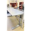 Image 4 : GREY ELECTRIC SIT TO STAND DESK 69.5 X 29.5"