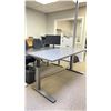 Image 2 : GREY ELECTRIC SIT TO STAND DESK 69.5 X 29.5"