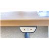 Image 3 : BROWN WITH GREY BASE ELECTRIC SIT TO STAND DESK 69.5 X 29.5"