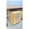 Image 2 : ROLLING 3 DRAWER FILE CABINET 26.5 X 17.5"