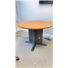 Image 2 : ROUND OFFICE TABLE 41.5" CIRCUMFERENCE 29.5" HIGH