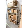 Image 2 : 2 X 4 TIER METAL SHELVING UNITS (CONTENTS NOT INCLUDED)