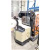 Image 1 : CROWN WR SERIES ELECTRIC WALK BEHIND FORKLIFT MODEL 30WRTT SERIAL #6A192120 WITH CHARGER AND
