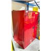 Image 2 : ULINE MODEL H22191MR FLAMMABLE LIQUID STORAGE CABINET (RED) 43 X 65 X 34"