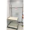 Image 1 : 2 TIER METRO RACK AND 3 TIER CART (MIDDLE SHELF PUSHED UP TOP)