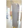 Image 2 : ULINE GREY METAL 2 DOOR STORAGE CABINET APPROX 79 X 48 X 18"