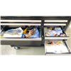 Image 3 : WATERLOO PROFESSIONAL MOBILE TOOLBOX 11 DRAWERS WITH CONTENTS