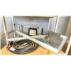 Image 1 : SMALL STEP LADDER, GENIUS SPECTRA FLY LIGHT, WIRING AND PLASTIC WRAP