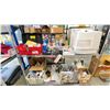 Image 1 : 2 SHELVES OF; TOOLS, HARDWARE, FITTINGS, SHOP SUPPLIES ETC