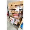 Image 1 : BLACK ROLLING SHELVING UNIT 4 TIER (CONTENTS NOT INCLUDED)