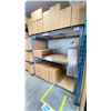 Image 2 : ULINE 3 TIER SHELVING UNIT WITH WOOD SHELVES APPROX 6' X 5' X 3' (CONTENTS NOT INCLUDED)