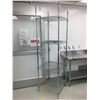 Image 1 : EFI STAINLESS STEEL 4 TIER SHELVING UNIT APPROX 7' X 2' X 2'