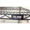 Image 3 : ULINE 4 TIER BLACK MOBILE METAL RACK
