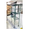 Image 2 : 5 TIER METAL MOBILE RACK (CONTENTS NOT INCLUDED)