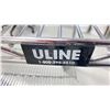 Image 3 : LARGE ULINE CART WITH HANDLES ON BOTH SIDES APPROX 5' X 2' (CONTENTS NOT INCLUDED)