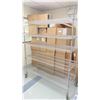 Image 2 : ULINE 5 TIER STAINLESS STEEL METRO RACK (CONTENTS NOT INCLUDED)