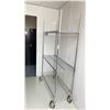 Image 2 : 3 TIER STAINLESS STEEL METRO RACK