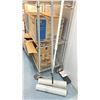 Image 2 : 5 TIER MOBILE METRO RACK WITH ASSORTED JANITORIAL SUPPLIES; PAPER TOWEL, DISINFECTANT, TOILET PAPER