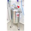 Image 2 : PALL FILTRATION SYSTEM WITH 60L ROLLING STAINLESS STEEL VESSEL TANK