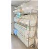Image 2 : 4 TIER MOBILE METRO RACK WITH ASSORTED CARBOYS