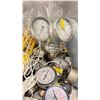 Image 2 : 2 BINS OF ASSORTED GAGES