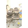 Image 2 : 4 BIOFIT CHAIRS; 4 ROLLING AND 2 STATIONARY
