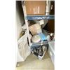 Image 3 : CONTENTS OF ROOM BEHIND WATER FILTRATION SYSTEM; MOBILE CART, STAINLESS STEEL BOTTLES, CASTER