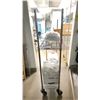 Image 2 : ULINE 3 TIER METAL MOBILE RACK