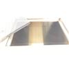 Image 4 : LARGE STAINLESS STEEL TANK TABLE APPROX 14 X 2 X 3' (2 TABLES WITH JOINED TANK) WITH BACKSPLASH