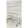 Image 2 : 5 TIER MOBILE METRO RACK WITH EASILY ADJUSTABLE SHELVES