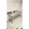 Image 2 : STAINLESS STEEL WORK TABLE APPROX 5 X 2 X 2.5