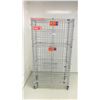 Image 1 : ULINE MOBILE METRO RACK WITH CAGE