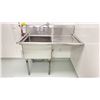Image 1 : EFI STAINLESS STEEL SINK WITH EYEWASH STATION APPROX 4 X 2.5 X 4' (WILL BE PROFESSIONALLY