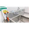 Image 3 : EFI STAINLESS STEEL SINK WITH EYEWASH STATION APPROX 4 X 2.5 X 4' (WILL BE PROFESSIONALLY