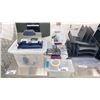 Image 2 : LARGE LOT OF OFFICE SUPPLIES; SEVERAL FILE ORGANIZERS, SONY SPEAKER DOCK, WULOO INTERCOM, LABLES