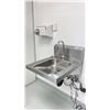 Image 2 : STAINLESS STEEL SINK WITH AUTOMATIC FAUCET (WILL BE PROFESSIONALLY DISCONNECTED PRIOR TO AUCTION)