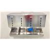 Image 2 : TERRA UNIVERSAL STAINLESS STEEL WALL MOUNT BIOSAFE DISPENSER APPROX 2.5 X 2'